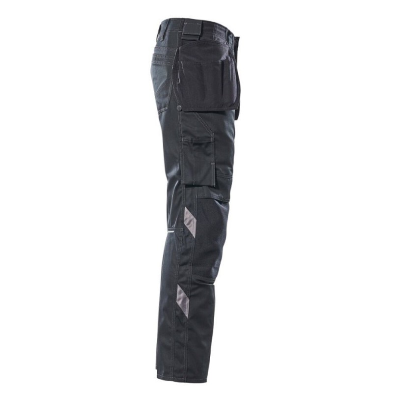 Mascot Unique 17731 Trousers With Kneepad Pockets And Holster Pockets Black