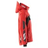 Mascot Accelerate 18001 Outer Shell Jacket Traffic Red Black