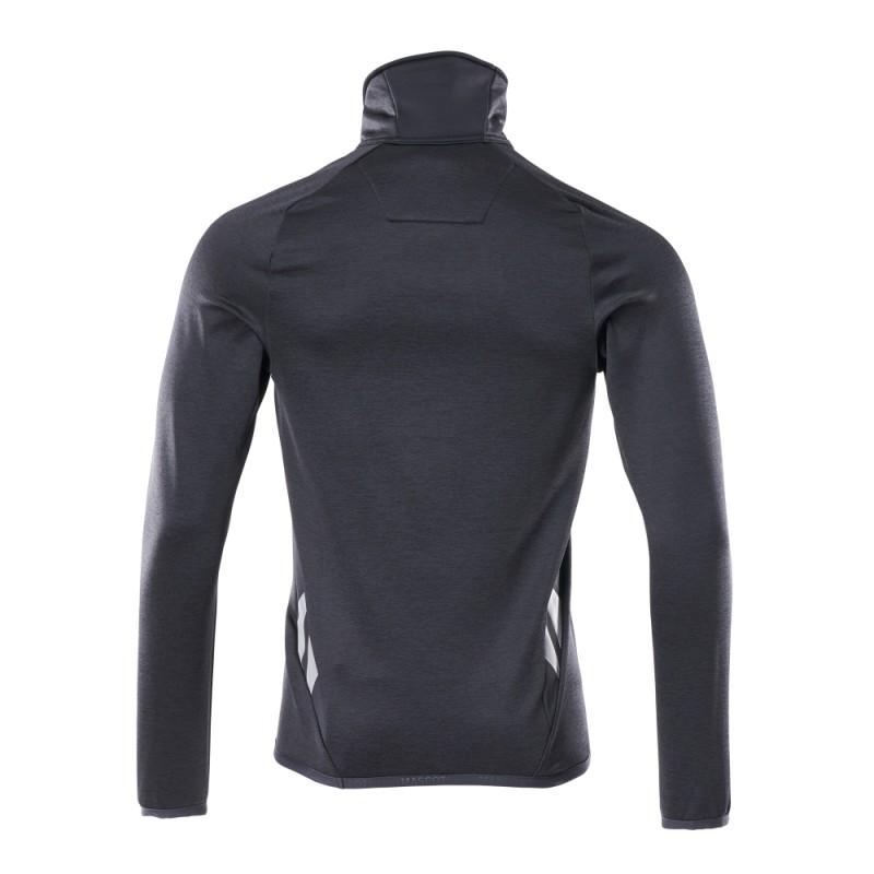 Mascot Accelerate 18003 Fleece Jumper With Half Zip Dark Navy