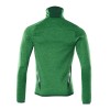 Mascot Accelerate 18003 Fleece Jumper With Half Zip - Grass Green/green
