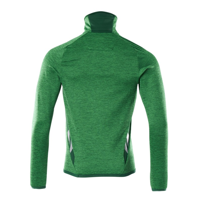 Mascot Accelerate 18003 Fleece Jumper With Half Zip - Grass Green/green