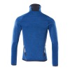 Mascot Accelerate 18003 Fleece Jumper With Half Zip Azure Blue Dark Navy