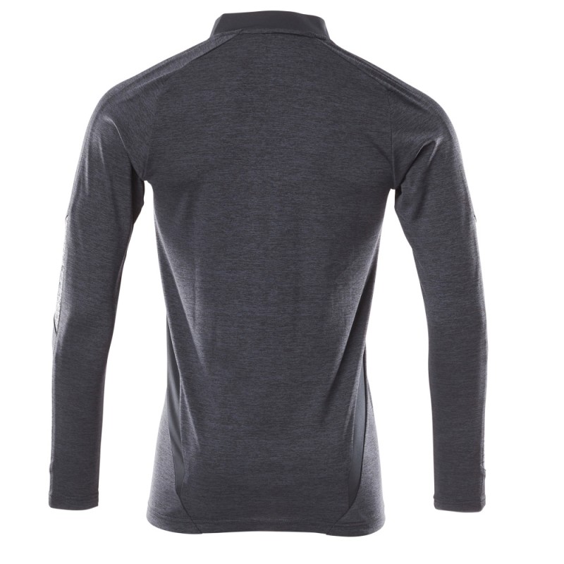 Mascot Accelerate 18081 Polo Shirt Long-sleeved Dark Navy Flecked
