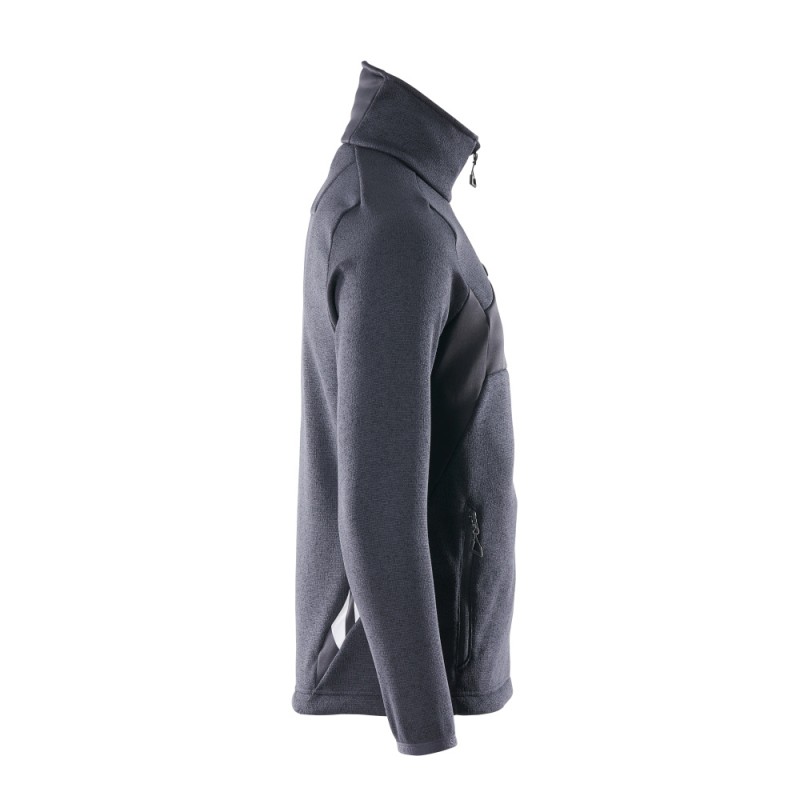 Mascot Accelerate 18105 Knitted Jumper With Zipper Dark Navy