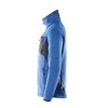 Mascot Accelerate 18105 Knitted Jumper With Zipper Azure Blue Dark Navy