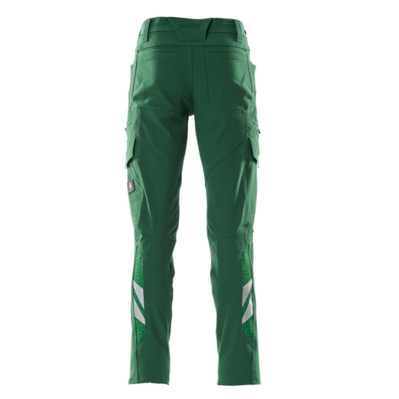 Mascot Accelerate 18279 Pants With Thigh Pockets Green