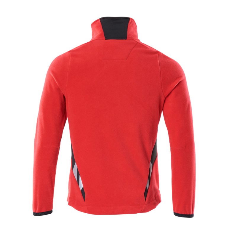 Mascot Accelerate 18303 Fleece Jacket Traffic Red Black
