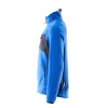 Mascot Accelerate 18303 Fleece Jacket Azure Blue Dark Navy