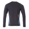 Mascot Accelerate 18381 T-shirt Long-sleeved Dark Navy Azure Blue