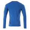 Mascot Accelerate 18381 T-shirt Long-sleeved Azure Blue Dark Navy