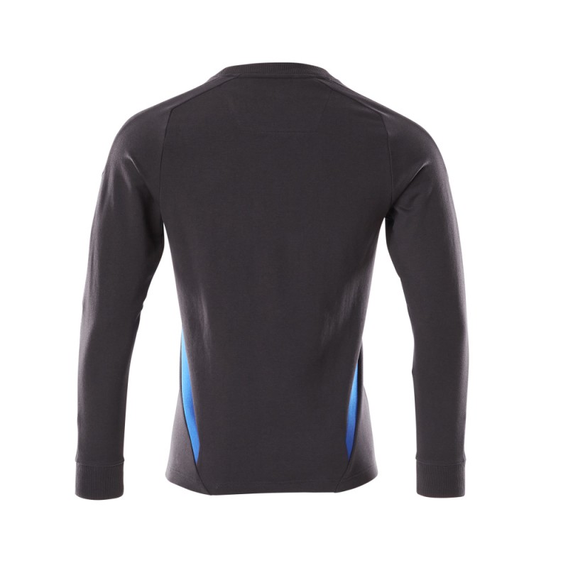 Mascot Accelerate 18384 Modern Fit Sweatshirt Dark Navy Azure Blue