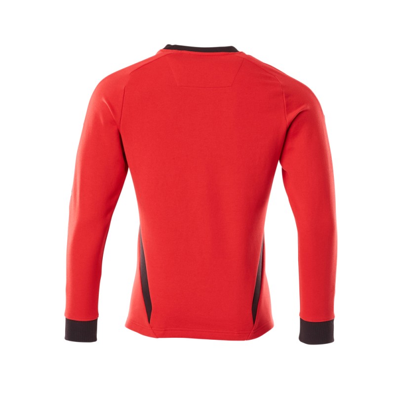 Mascot Accelerate 18384 Modern Fit Sweatshirt Traffic Red Black