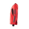 Mascot Accelerate 18384 Modern Fit Sweatshirt Traffic Red Black
