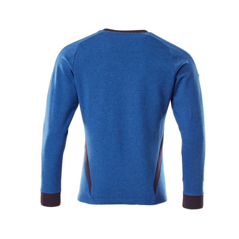Mascot Accelerate 18384 Modern Fit Sweatshirt Azure Blue Dark Navy