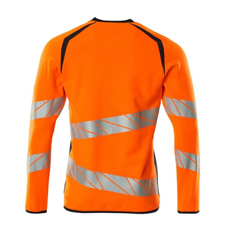 Mascot Accelerate 19084 Sweatshirt Hi-Vis Orange Dark Navy