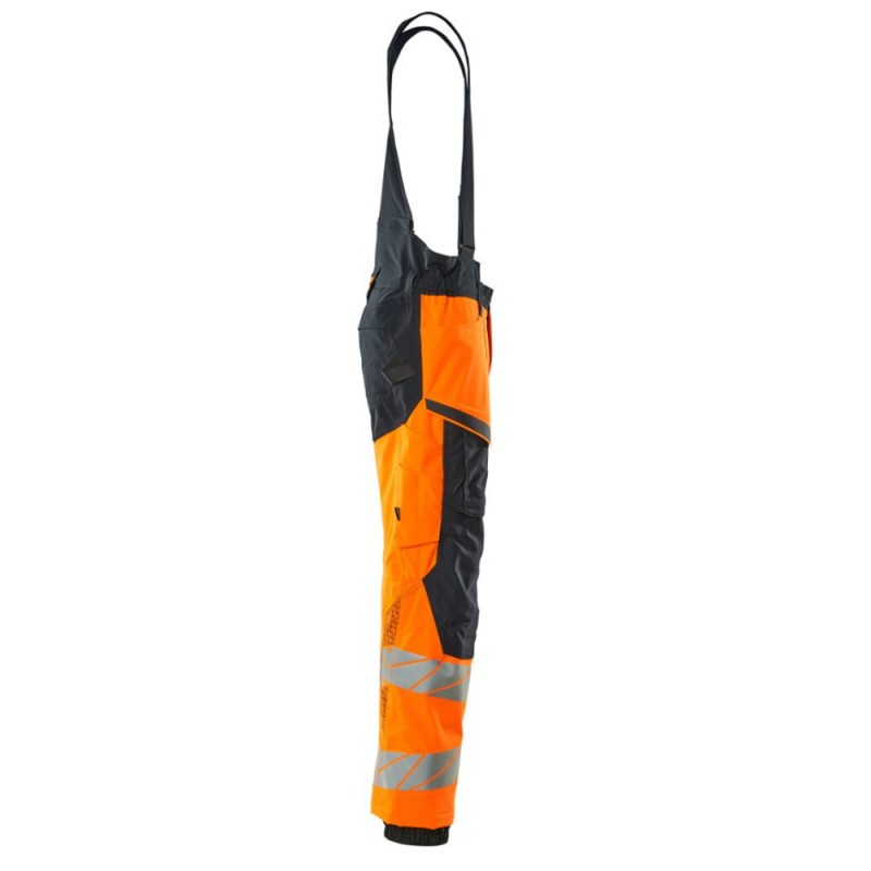 Mascot Accelerate 19090 Winter Trousers Hi-Vis Orange Dark Navy