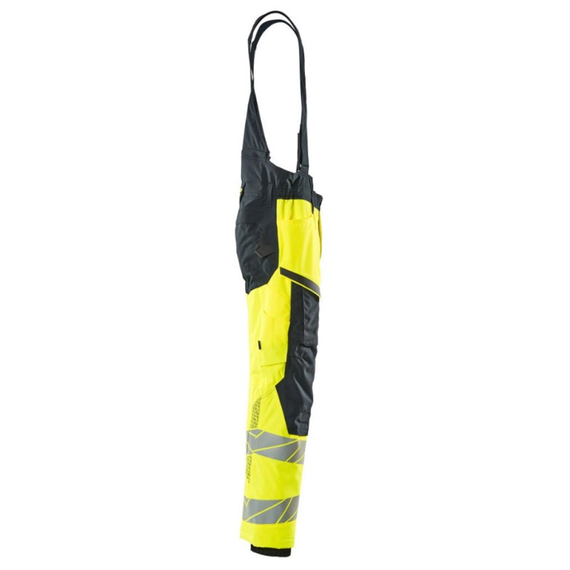 Mascot Accelerate 19090 Winter Trousers Hi-Vis Yellow Black
