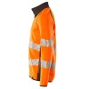 Mascot Accelerate 19184 Sweatshirt With Zipper Hi-Vis Orange Dark Anthracite