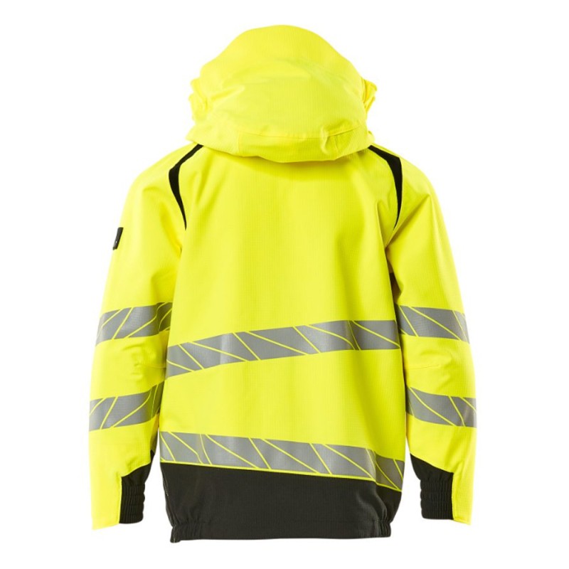 Mascot Accelerate 19901 Shell Jacket For Children Hi-Vis Yellow Black