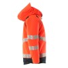 Mascot Safe 19935 Winter Jacket For Children Hi-vis Red / Dark Navy