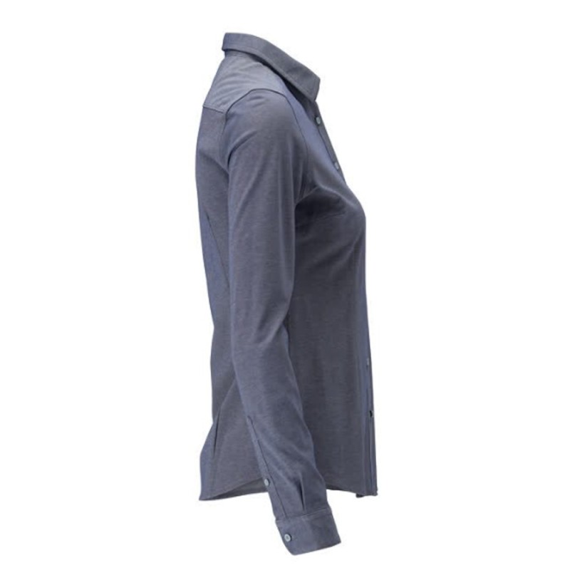 Mascot Frontline 20014 Ladies Shirt Blue Flecked