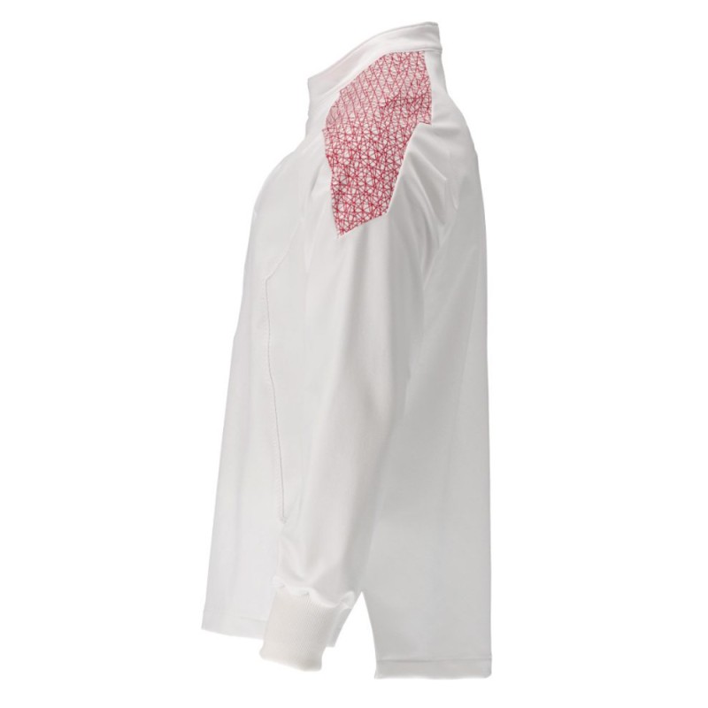 Mascot Food & Care 20052 Smock White Traffic Red