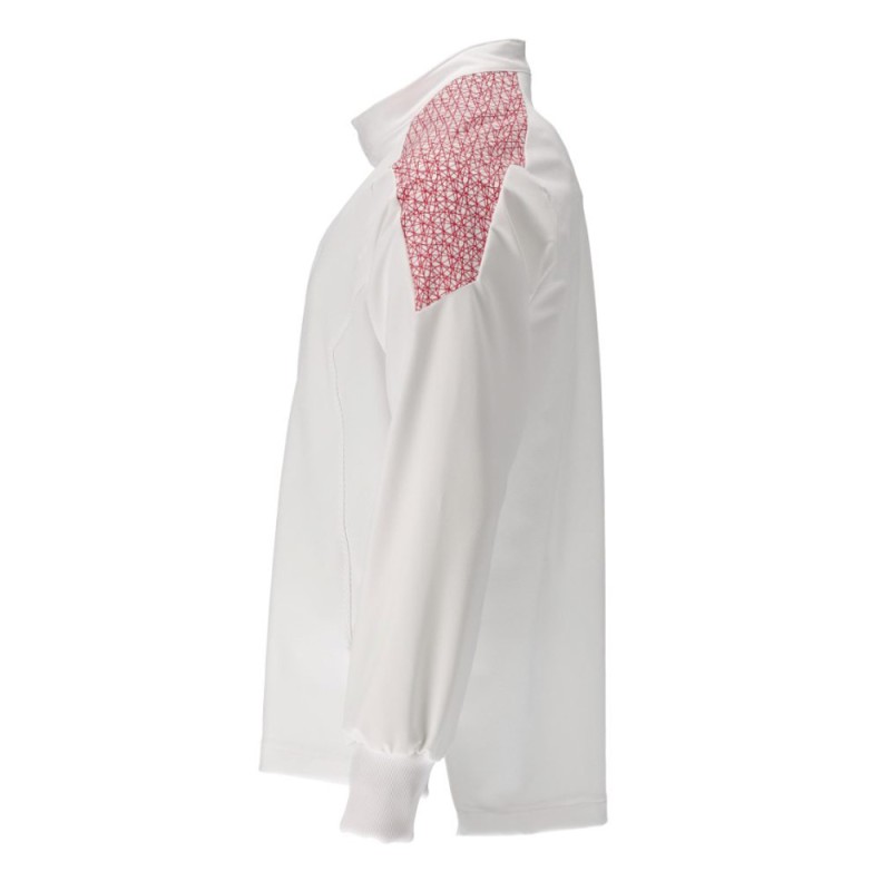 Mascot Food & Care 20054 Jacket White Traffic Red