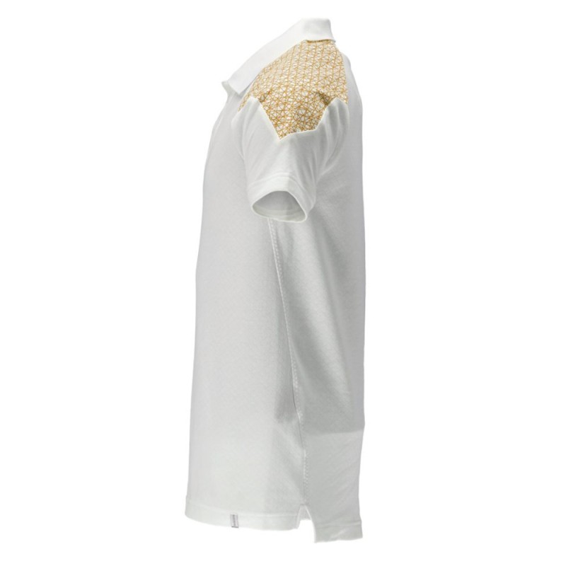 Mascot Food & Care 20083 Polo Shirt White Curry Gold