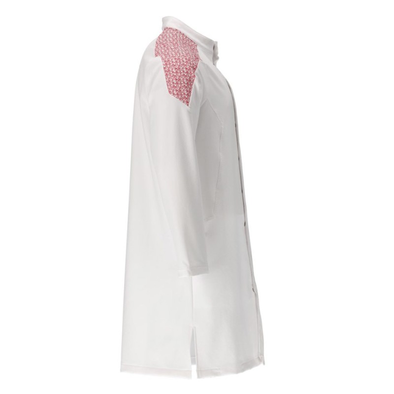 Mascot Food & Care 20154 Long Coat White Traffic Red
