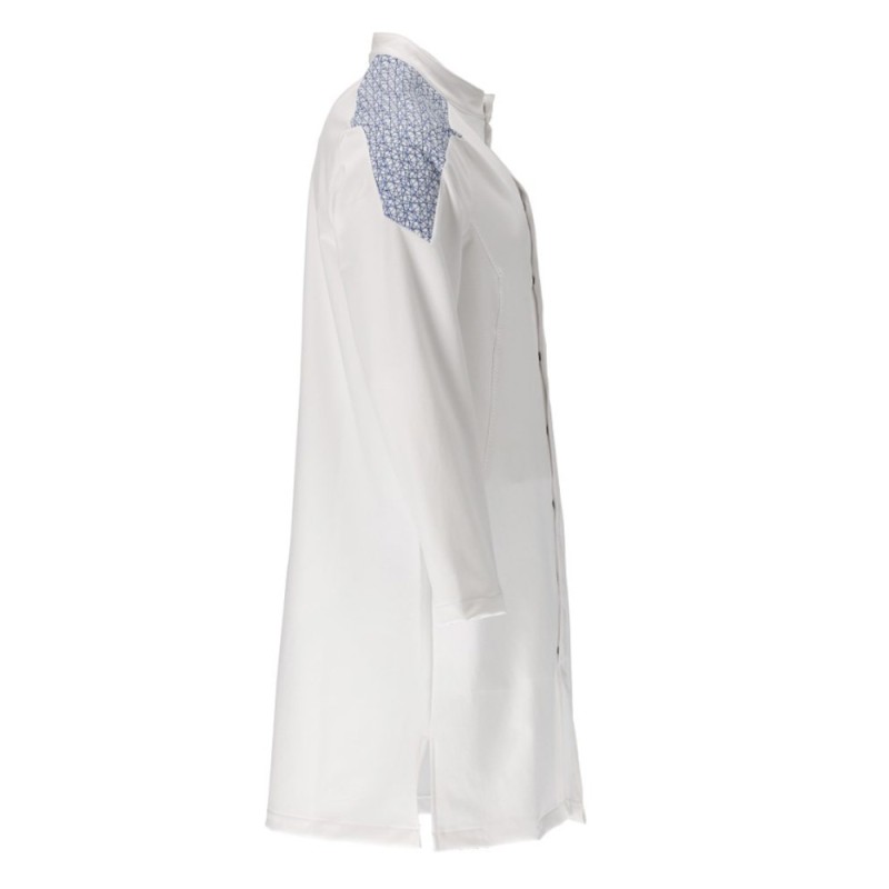 Mascot Food & Care 20154 Long Coat White Azure Blue
