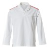 Mascot Food & Care 20252 Smock White Traffic Red