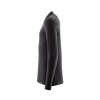Mascot Crossover Prowash Polo Shirt Long-sleeved Deep Black