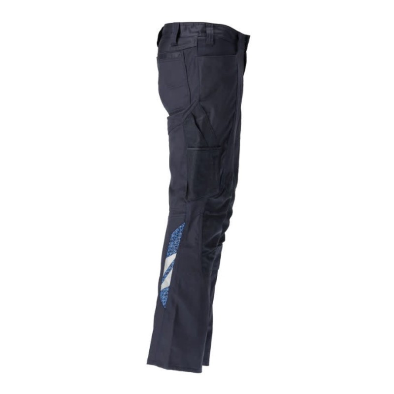 Mascot Accelerate 20679 Trousers with Kneepad Pockets Dark Navy