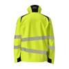 Mascot Accelerate 21002 Hi-Vis Yellow / Dark Navy Softshell Jacket