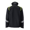 Mascot Accelerate 21202 Flame Retardant Softshell Jacket Dark Navy / Hi-Vis Yellow