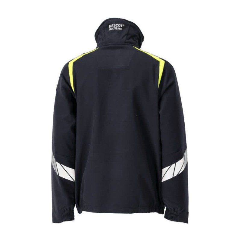 Mascot Accelerate 21209 Flame Retardant Jacket Dark Navy / Hi-Vis Yellow