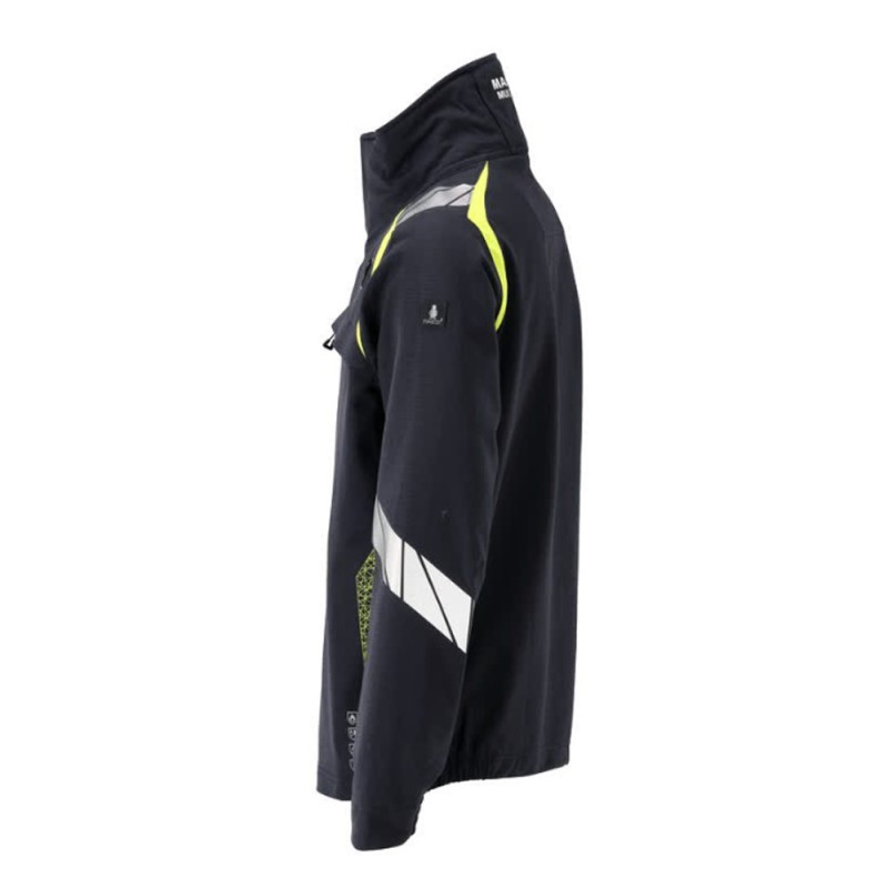 Mascot Accelerate 21209 Flame Retardant Jacket Dark Navy / Hi-Vis Yellow