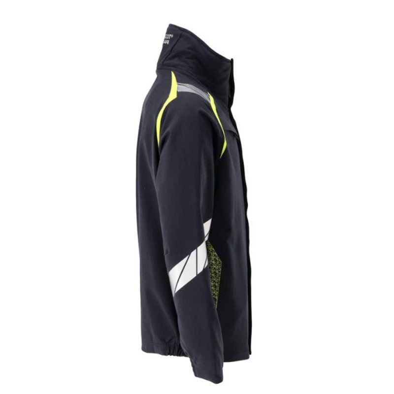 Mascot Accelerate 21209 Flame Retardant Jacket Dark Navy / Hi-Vis Yellow