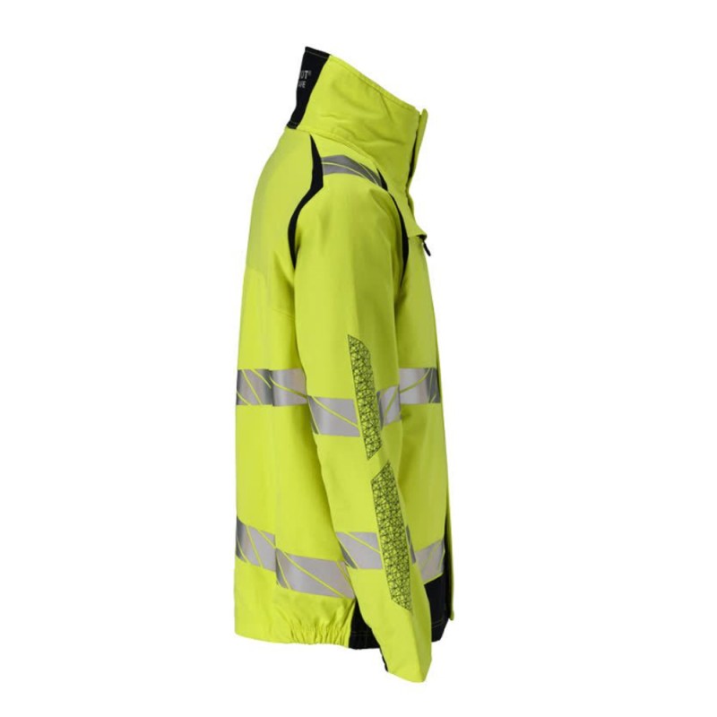 Mascot Accelerate 21309 Flame Retardant Jacket Hi-Vis Yellow / Dark Navy