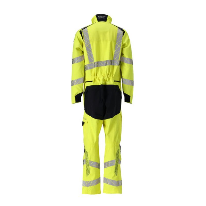 Mascot Accelerate 21319 Flame Retardant Boilersuit Hi-Vis Yellow