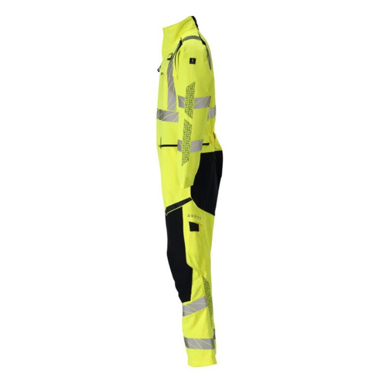 Mascot Accelerate 21319 Flame Retardant Boilersuit Hi-Vis Yellow
