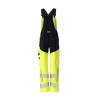 Mascot Accelerate 21369 Flame Retardant Bib & Brace Hi-Vis Yellow / Dark Navy