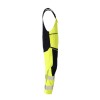 Mascot Accelerate 21369 Flame Retardant Bib & Brace Hi-Vis Yellow / Dark Navy