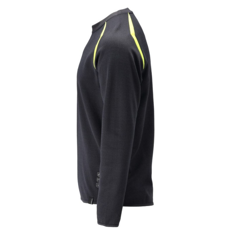 Mascot Accelerate Multisafe 21584 Sweatshirt Navy Hi-Vis Yellow