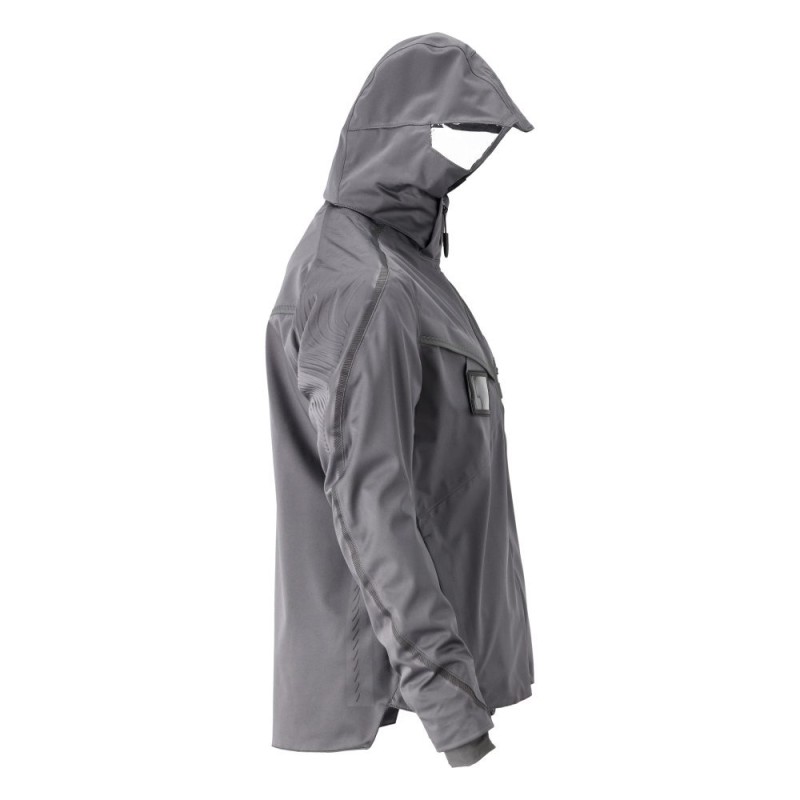 Mascot Customized 22001 Windproof Shell Jacket Grey