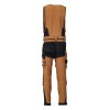 Mascot Customized 22069 Combi Suits Nut Brown / Black