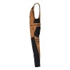 Mascot Customized 22069 Combi Suits Nut Brown / Black