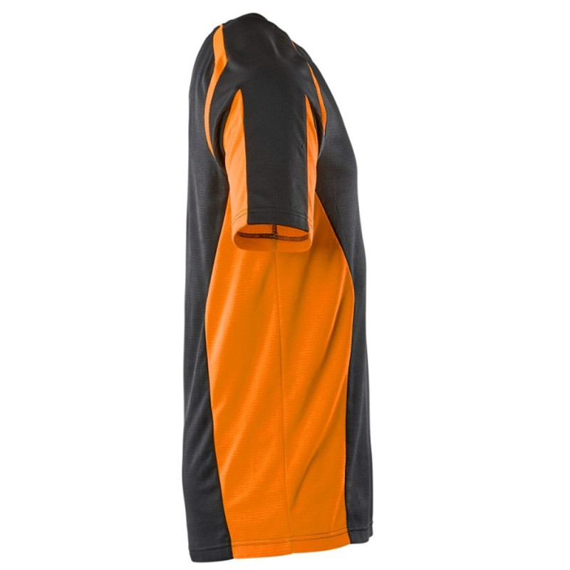 Mascot Accelerate 22082 T-Shirt Dark Navy Hi-Vis Orange