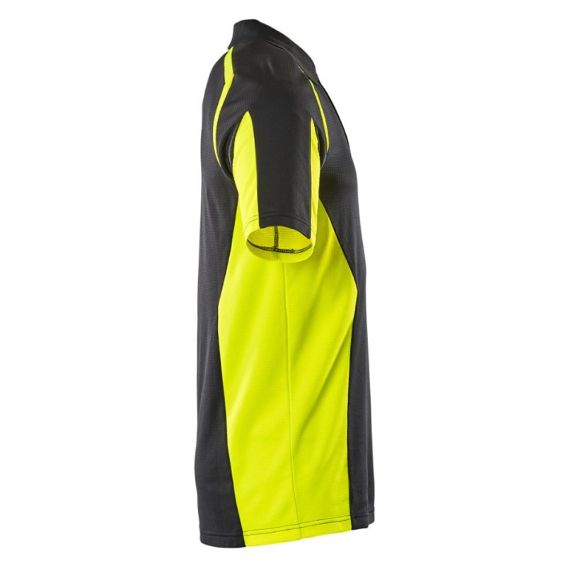 Mascot Accelerate Safe 22083 Polo Shirt Black/Yellow