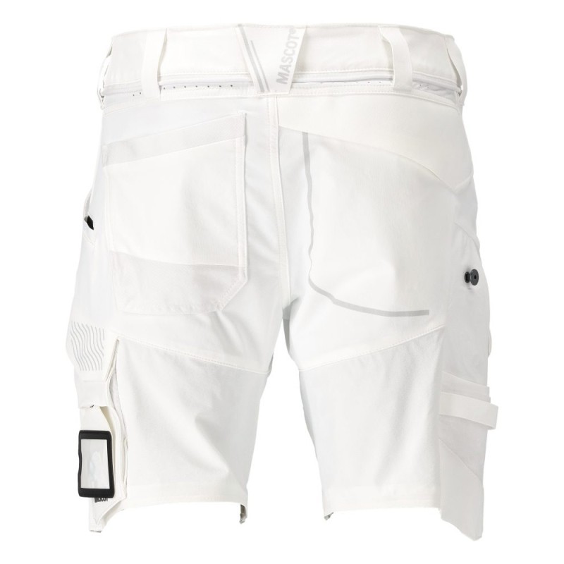 Mascot Customized 22149 Stretch Shorts White